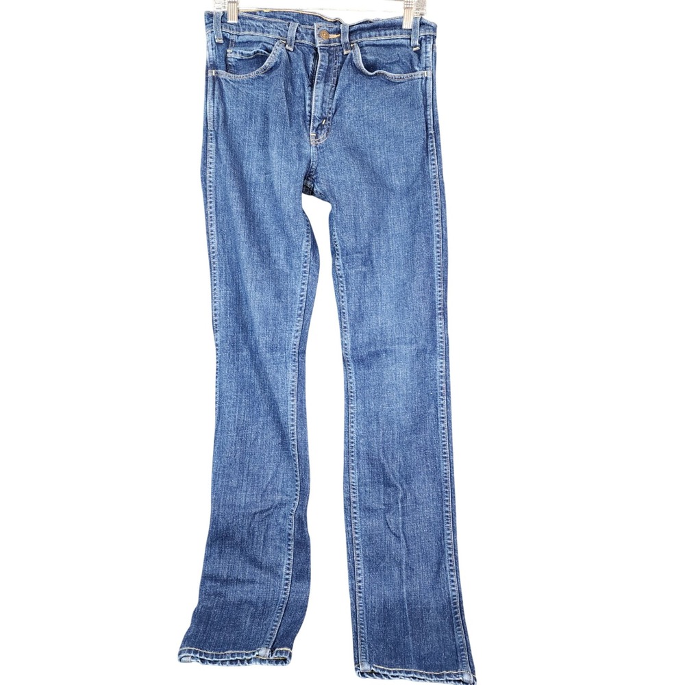 Levis Vintage Clothing 605 Orange Tab Slim Jeans Blue Denim W31 L34